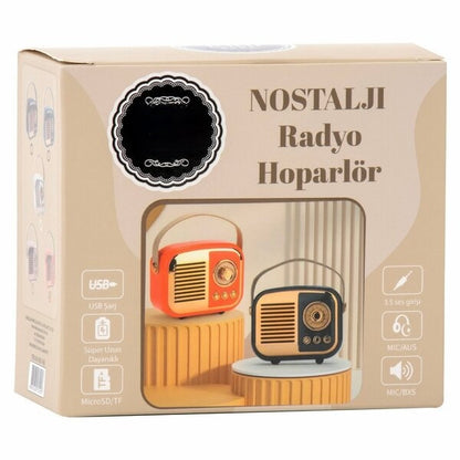 RetroMax™ Nostaljik Radyo Hoparlör